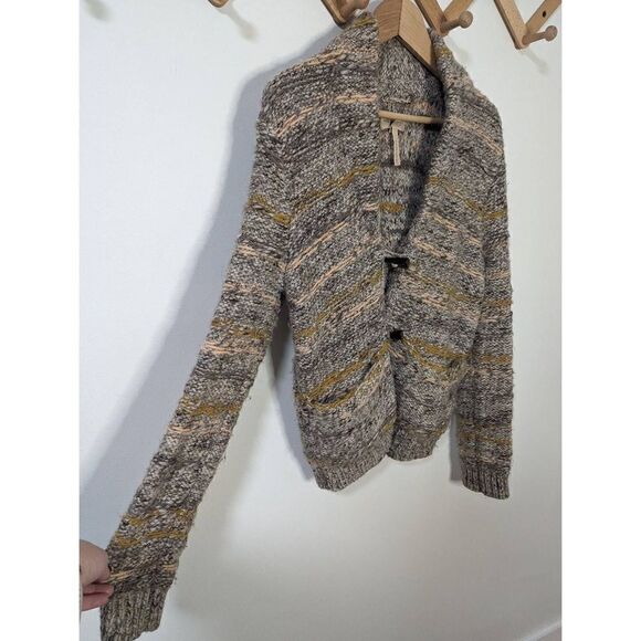 Aritzia Wilfred Free Knit Cardigan Sweater Wool Alpaca Blend Cardigan - Size S - Picture 2 of 9